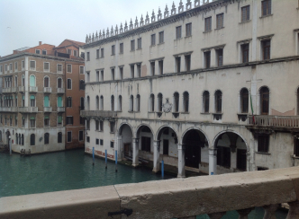 Fontego dei Tedeschi dal Ponte di Rialto