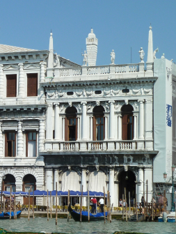 Libreria Sansoviniana vista da Bacino San Marco