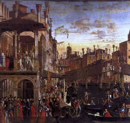 Miracolo della Croce a Rialto - Carpaccio