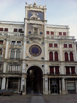 La Torre dell'Orologio in Piazza San Marco