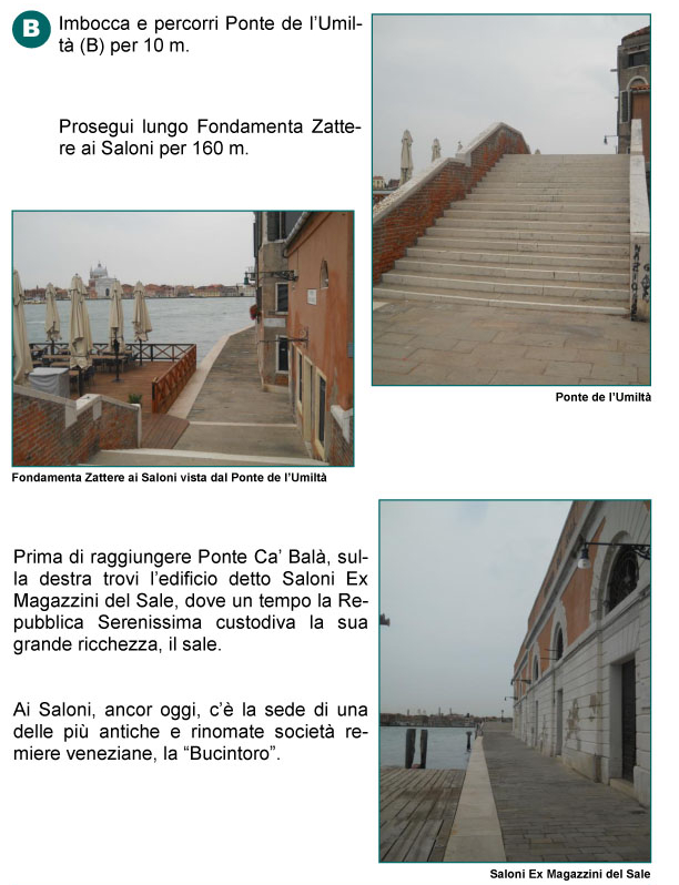 Ponte dell'Umilt, Zattere ai Saloni, ex Magazzini del Sale, Canale della Giudecca, Chiesa del Redentore