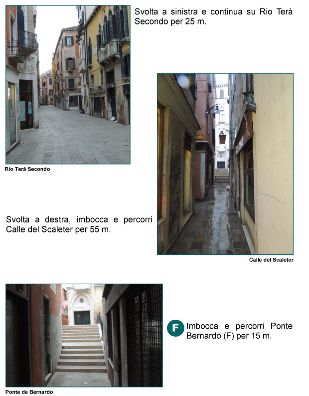 Rio Ter Secondo, Calle del Scaleter, Ponte Bernardo, Sestiere di San Polo, Sant'Agostin